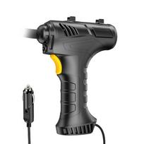 Rechargeable Air Compressor Inflatable Pump 120W Portable Air Pump Digital Car Automatic Tire Inflator Equipment gray