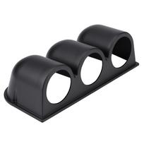 Black Universal 52mm2  3 Hole Triple Dash Gauge Meter Pod Mount Holder