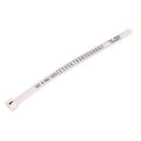 Žiedo Piršto Matavimo Juosta Didelio Tikslumo Daugkartinio Naudojimo 1?17 JAV žiedų dydžio papuošalų dydžio matavimo įrankiai white