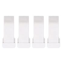 4pcs Door Wedge Stopper Multipurpose Prevents Collision Eliminate Noise Door Stopper Wedge for Home