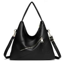 Crossbody Bag Women's Large Capacity Stylish Retro Women's Shoulder Bag smėlis