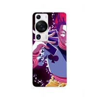 Coque Huawei P60 Pro Hisoka Morow et les carte hunter x hunter anime Maniacase