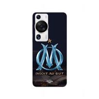 Case - MANIACASE - Huawei P60 Pro - OM logo - Blue and gold - Flexible mėlyna