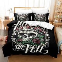 3d Printing Music Group Pierce The Veil Bedding Set Single Twin Full Queen King Size Bed Set Adult Kid Bedroom Duvet cover Sets EU Twin 135x200cm