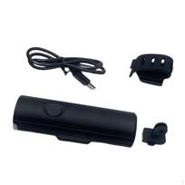 Bright LED Bike Headlight for Enhanced Silicone  Bracket black