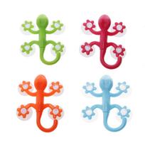 Gecko Galingi plastikiniai keturi siurbtukai su kabliu Sieninės pakabos apdaila Vonios kambarys