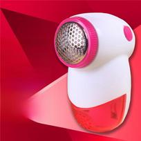 K7051 Mini Electric Hair and Sweater Ball Trimmer red raudona