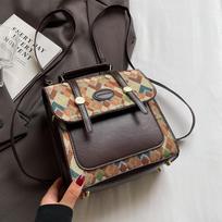 Premium Sense Niche Backpack Bag Women'S Messenger Bag Women'S Foreign Style Versatile Fashion Shoulder Handbag gray