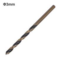 3mm 10mm HSS grąžtai skylėms gręžti ir pjauti medyje, minkštame metale ir kitose medžiagose 3mm