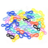 Hard Plastic Clips Lobster Claw Clasps Cute Lanyard Snap Hooks for DIY Toys Key RingsMixed Color yellow