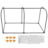 100x50x55cm Clear Plastic Greenhouse Film Winter Warming Garden Greenhouse Plant Protective Cover