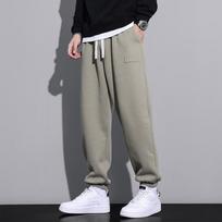 Men's Jogger Cotton Sweatpants Sports Baggy Pants Sting Banding Hip Hop Harem Trousers XXL