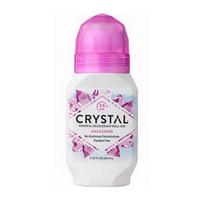 Krištolinis mineralinis kūno dezodorantas rutulinis bekvapis, 66 ml white