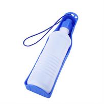 Meilė Naminiam Šuniui Kelioninė Vandens Butelis Šuniukui Gėrimui Maitinimo Fontano Butelis(500ml Mėlyna) mėlyna