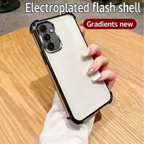 For Samsung A34 Case Galaxy A35 Cover SM-A356E SM-A346E Phone Case Galaxy A35 Bumper Shockproof Protect Cover Clear electroplate For Galaxy A34
