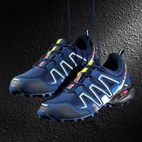 Man Climbing Shoes Outdoor Non-slip Trekking Sneakers Fashion Comfortable Sports Shoes Big Size 39 mėlyna