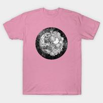 T Shirt Women Earth Abloom Harajuku Print Kawaii Tshirt Summer Short Sleeve Female T-Shirt Top Tee S rožinė