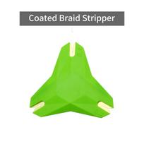 1pieces Coated Braid Stripper Carp Fishing Tool Rig Tool Remove Coated Hooklink Line Feeder Fishing Accessories