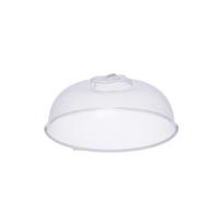 Mikrobangų krosnelės šildymo dangtis Maisto dangtis Plastikinis izoliacinis Daržovių dangtis Buitinis šviežumo išlaikymo dangtis Atsparus aukštai temperatūrai Skaidrus dangtis One Size white