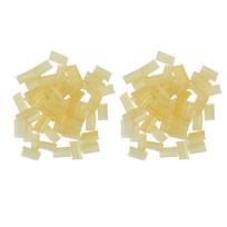 2 Bag Hair Extension Granule Bead Yellow Professional U Tip Wig Thermal Bonding Granule for Salon