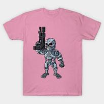 T Shirt Women Time Traveling Cyborg Harajuku Print Kawaii Tshirt Summer Short Sleeve Female T-Shirt Top Tee S