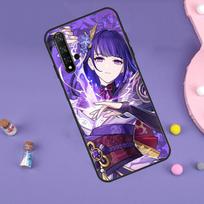 Genshin Impact Raiden Shogun Case For Huawei P30 P20 P40 Lite Nova 5T 11i 8i 3i 9 10 SE 11 Pro Y90 Y70 Y61 Y60 Y91 Cover Huawei Nova 7i