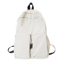 Backpack Women'S Multifunctional Backpack Outdoor Sports Travel Bag Solid Color School Bag Student Class Commuter Bag Mountaineering Bag balta