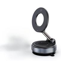 Car Mount Electric Vacuum Magnetic Holder Foldable Strong Suction Stand For Cell Phone Live Streaming juoda