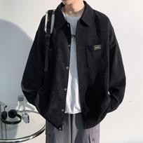 2023 Spring/Autumn Men's Trendy Hong Kong Style Corduroy Long Sleeve Shirt Jacket Triple Extra Large