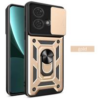 Armor Case For Motorola Moto Edge 40 Neo 30 Pro Fusion Ultra Plus 2023 Cover Lens Protection Ring Magnetic Holder Coque Moto Edge 40 Neo auksas