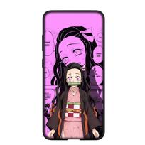 Phone Case for Samsung Galaxy S25 S24 S23 iPhone 16 15 Xiaomi Redmi Note 14 13 12 16E 11 Pro Max OPPO Moto Huawei Kokushibo Nezuko Demon Slayer Cover for Motorola Edge 30 Fusion lubų spalva