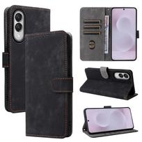 Leather Flip Case For Samsung Galaxy S25 Edge Leather Case Shockproof Wallet Shockproof Bumper Flip Covers Samsung Galaxy S25 Edge juoda