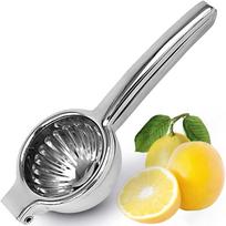 Aluminium 2 In 1 Lemon-Lime Juicer With Long Hand Squeezer For Seedless Juice