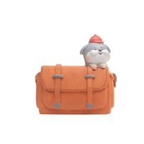 Nordic Flower Pot Cartoon Backpack Animal Succulents Pot Planter Bonsai Pots Home Plant Potted Garden Decoration 3 brown