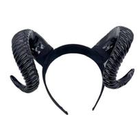 Exaggerated Simulation of Horns Halloween Headgear Devil Horns Personality Dress Up Props Dark Cos Accessories Female P49