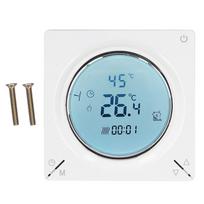 Termostatas NTC Termistorius LCD Ekranas Didelio Tikslumo Išmanusis Valdymas Flushbonading Temperatūra gray