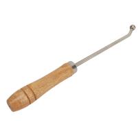 Trimito remonto įrankis Metalinis rutulinis galvutės ragas Trombonas Kaklelis Priežiūros įrankiai su medine rankena Instrumentas