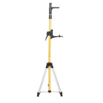 3.6 Meter Level Pole with Threaded Adapter Adjustable Tripod Telescopic Support Stand for Indoor