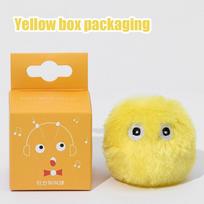 1/3Pcs Interactive Ball Smart Cat Dog Toys Plush Electric Catnip Training Toy Kitten Touch Sounding Pet Product Squeak Toy Ball S geltona
