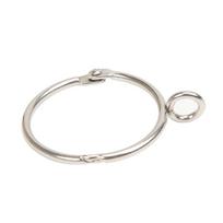 304 nerūdijančio plieno kilnojamieji užuolaidų žiedų kabliukai romėnų strypams Inner diameter 2.5 cm