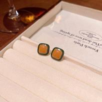 Hong Kong Style Retro Geometric Earrings for Women - Autumn/Winter Collection