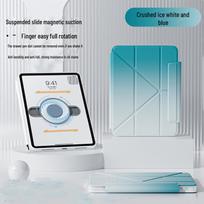 Pakabinamas slankiojantis apsauginis dėklas iPad Air 5/4 ir Pro 11 su vietomis rašikliui iPad Pro 2024 (11 inches) blue