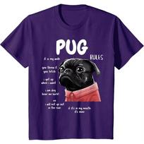 Mielas Kawaii Juokingas Juodas Šuo Mopsas Taisyklės Dovanos Vyrams Moterims Vaikams Medvilninis Kasdienis Visų Sezonų Oversized T-shirt Marškinėliai S smėlis