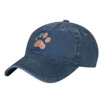 Cat Paw Print Fashion Classic Cotton Trucker Hat Summer Dad Cowboy Cap Outdoor Leisure Basketball Caps Adjustable balta