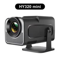 2025 Naujas HY320 Mini Projektorius Nešiojamas 4K Video Palaikymas Native 720P Namų Kinas Lauke Android 11 Projektorius Atnaujinta Versija HY300 EU Plug