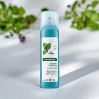 Klorane Aquamint Cool Sebum Sausas šampūnas 150ml (Riebi galvos oda ir vėsinimas) Mint Cool Sebum 150ml