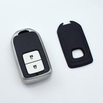 For HONDA Civic Accord City CR-V Jazz XR-V Vezel HR-V FRV 2 Buttons TPU Remote Key Case Cover
