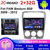 For FAW Besturn B50 2009-2012  Android 2 Din Car Auto Carplay 4G+WIFI GPS Car Radio Navigation Multimedia Video Player Stereo BT 4 core 2GB+32GB carplay