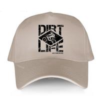 Black Casual Boys Printed Baseball Cap Dirt Bike Life Motocross Motorcycle Man Women Summer Hat outdoor Snapback sport bonnet Adjustable