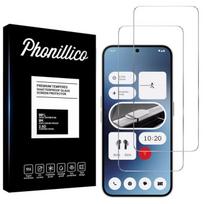 Tempered Glass for Nothing Phone 2a [Pack 2] Screen Protector Glass Film Phonillico® skaidri